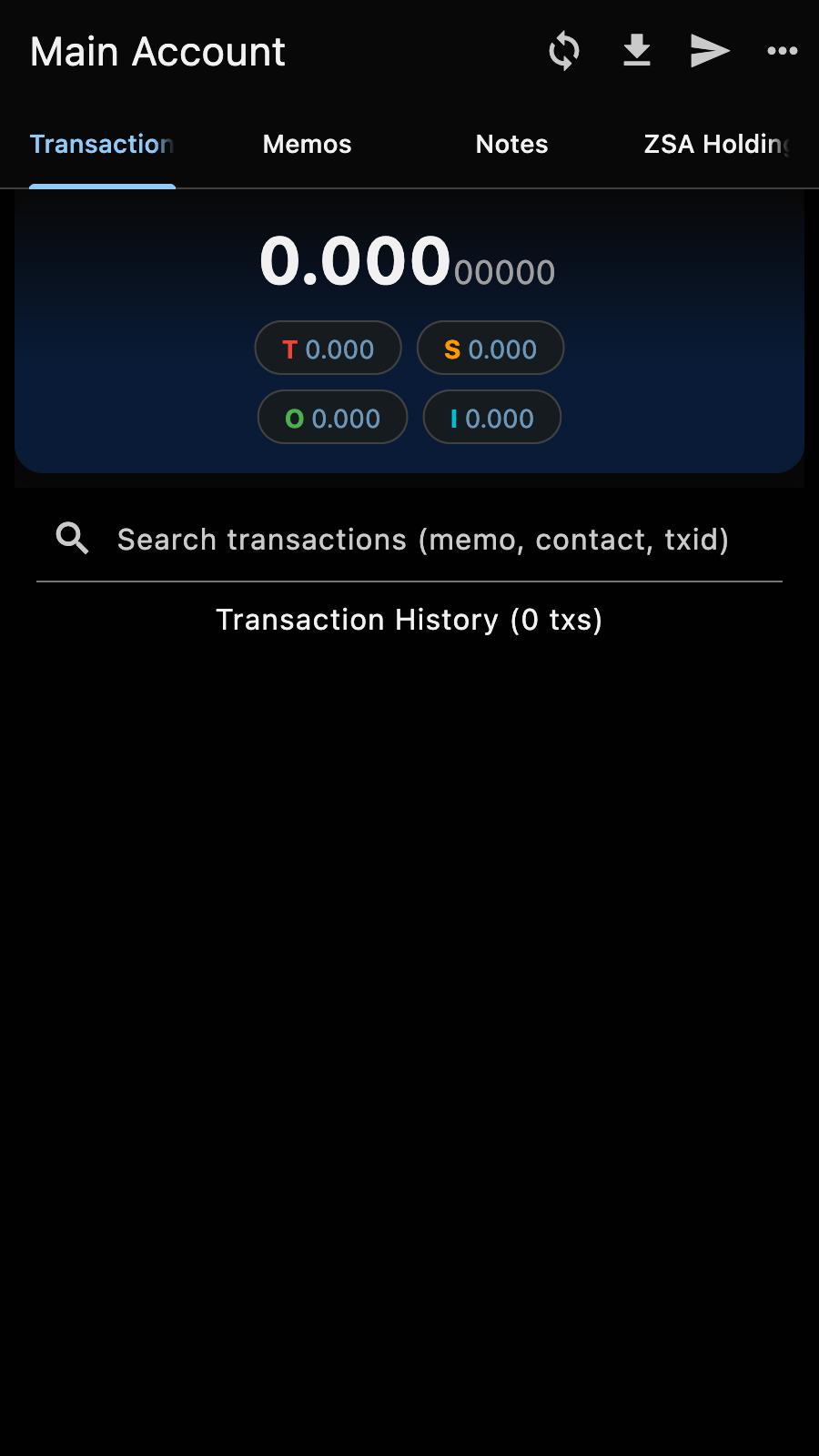 First Account